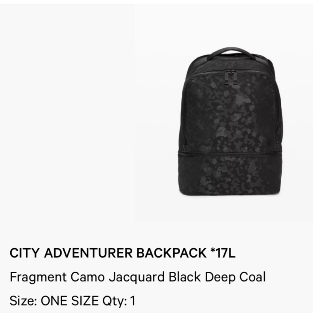 Lululemon City Adventurer Backpack *17L